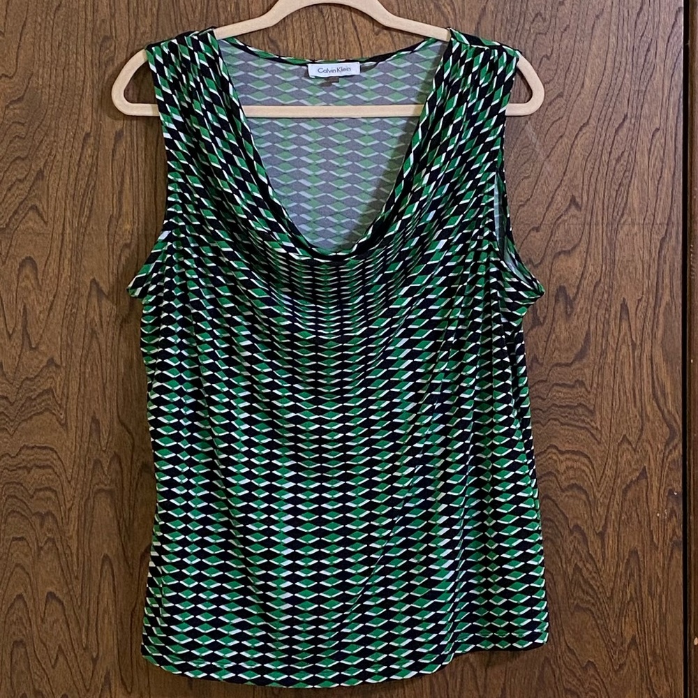 Multi colored Calvin Klein top